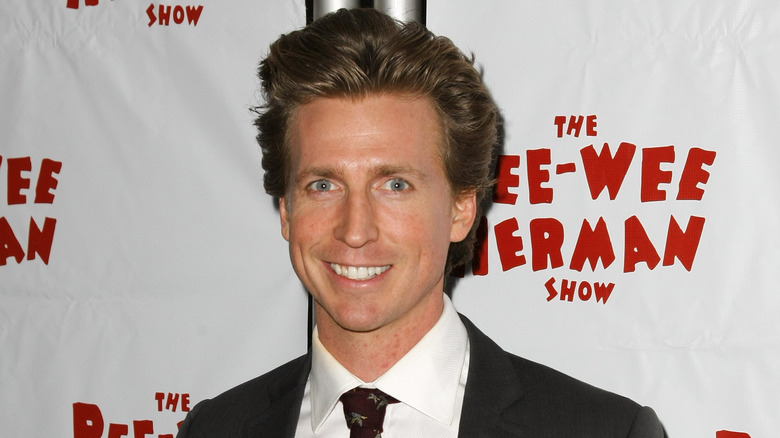 Josh Meyers at a premiere