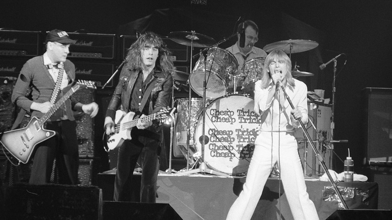 Cheap Trick performing