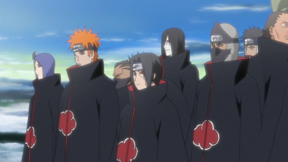 The Akatsuki in Naruto