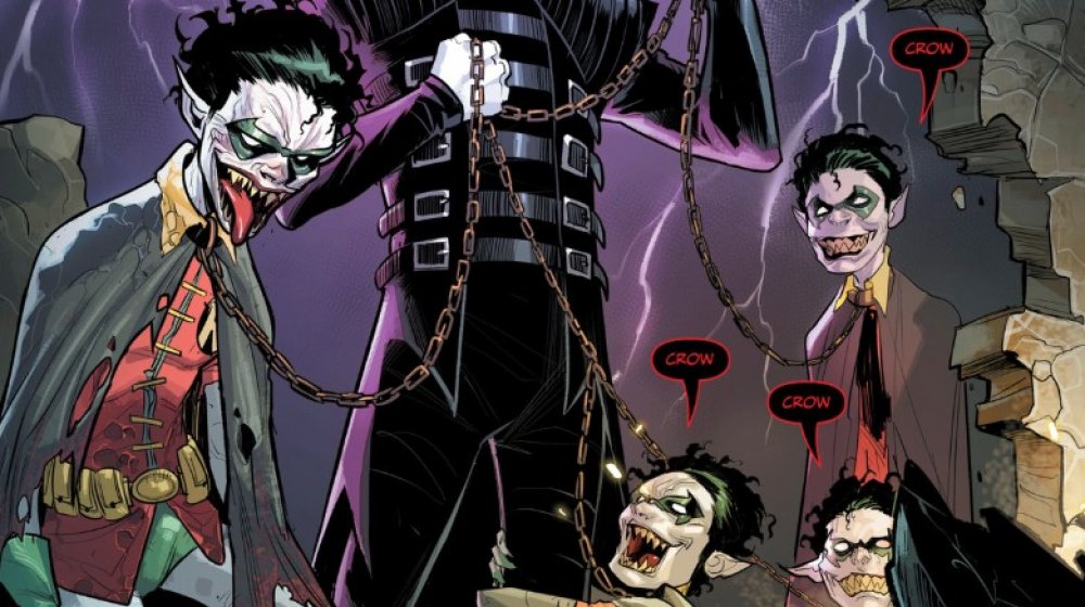 The Batman Who Laughs' Rabid Robins