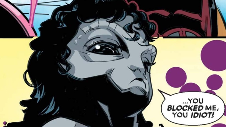 The Beyonder, in his true form, criticizes Deadpool