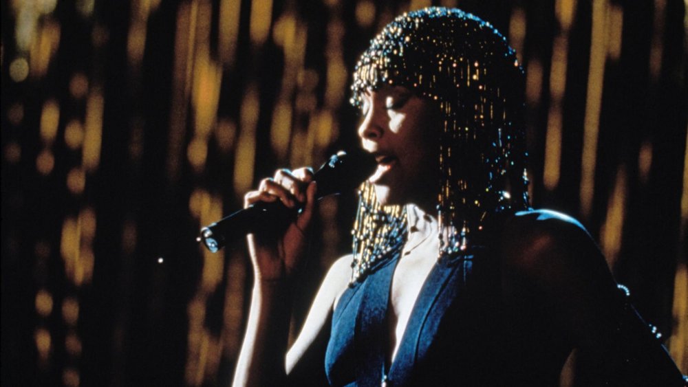 Whitney Houston sings in The Bodyguard