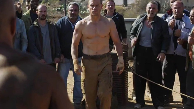 Jason Bourne shirtless