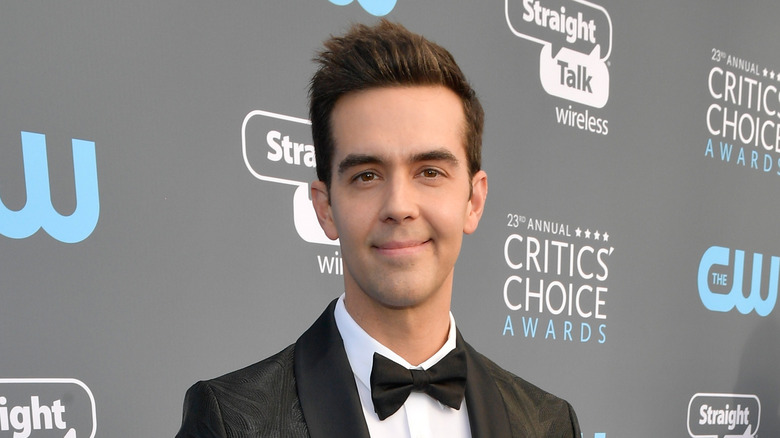 Michael Carbonaro wearing tuxedo