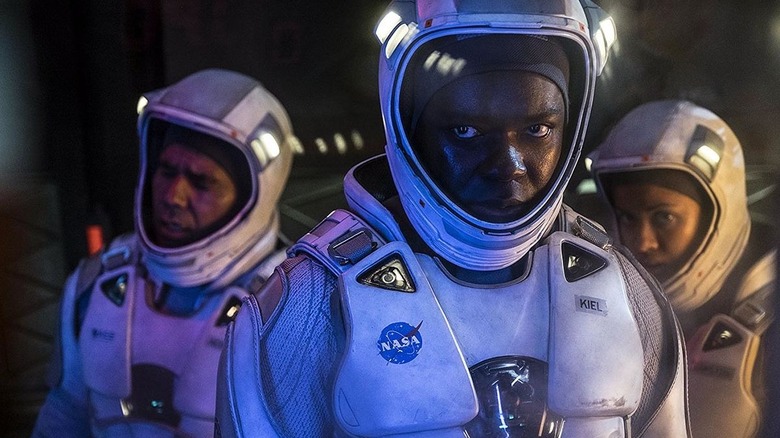 David Oyelowo prepares to spacewalk