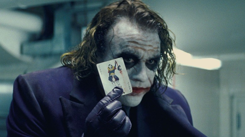 Heath Ledger as the Joker