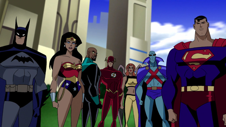 The Justice League stands together