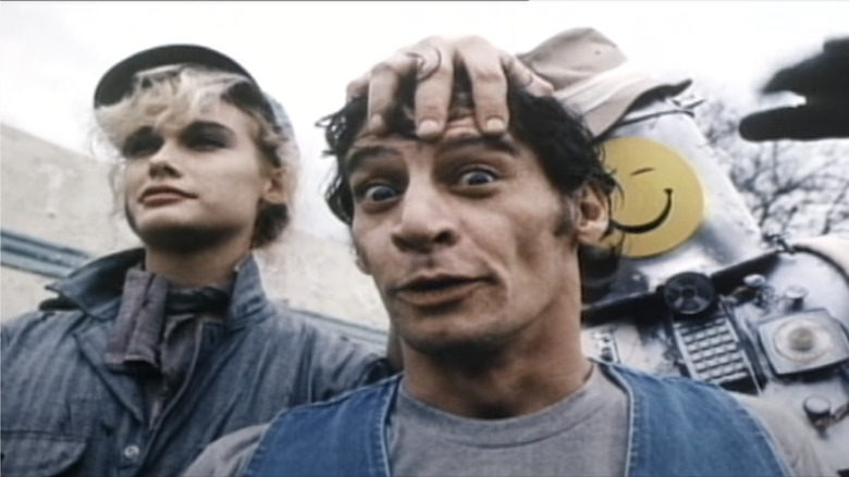 Jim Varney head grabbed