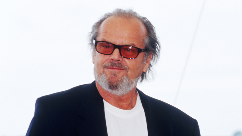 Jack Nicholson wearing sunglasses