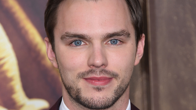 Nicholas Hoult at a film premiere