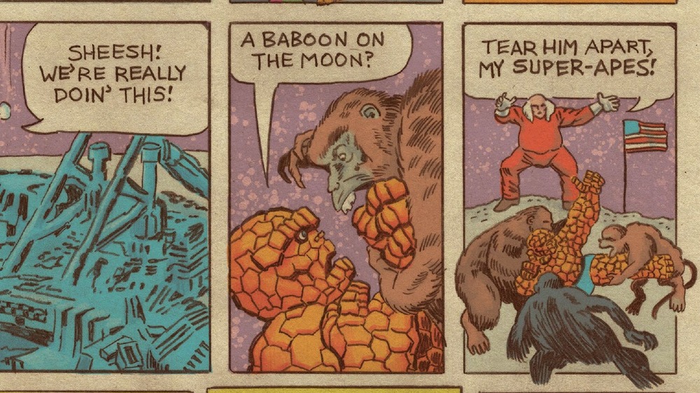 Thing vs. Super Apes