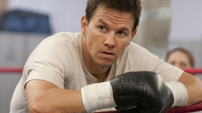 Wahlberg in the boxing ring