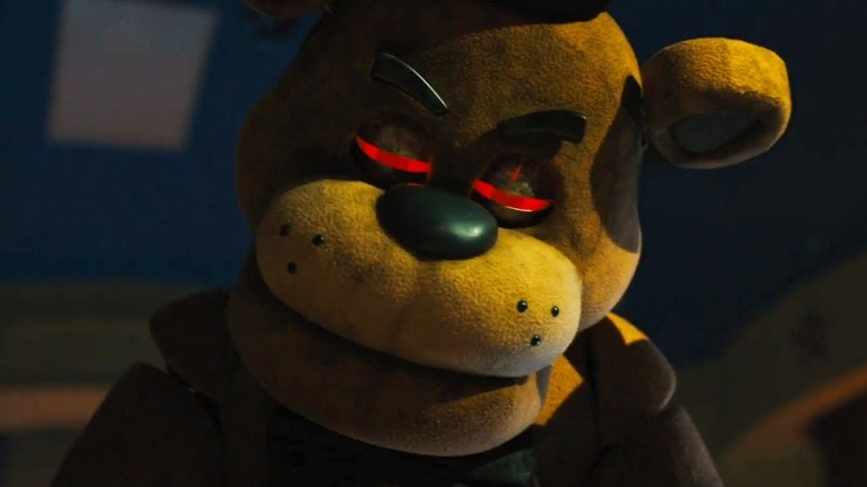 Freddy Fazbear with red eyes