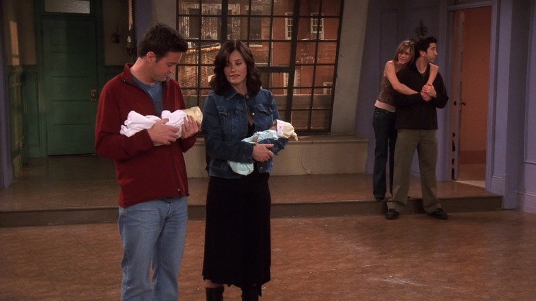 Friends cast in empty apartment