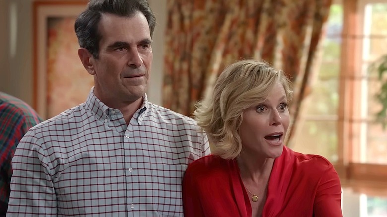 Claire and Phil Dunphy are surprised