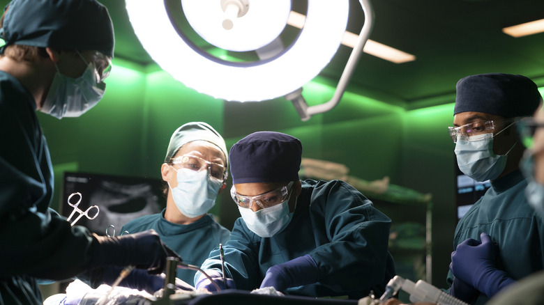 Surgeons at work in The Good Doctor