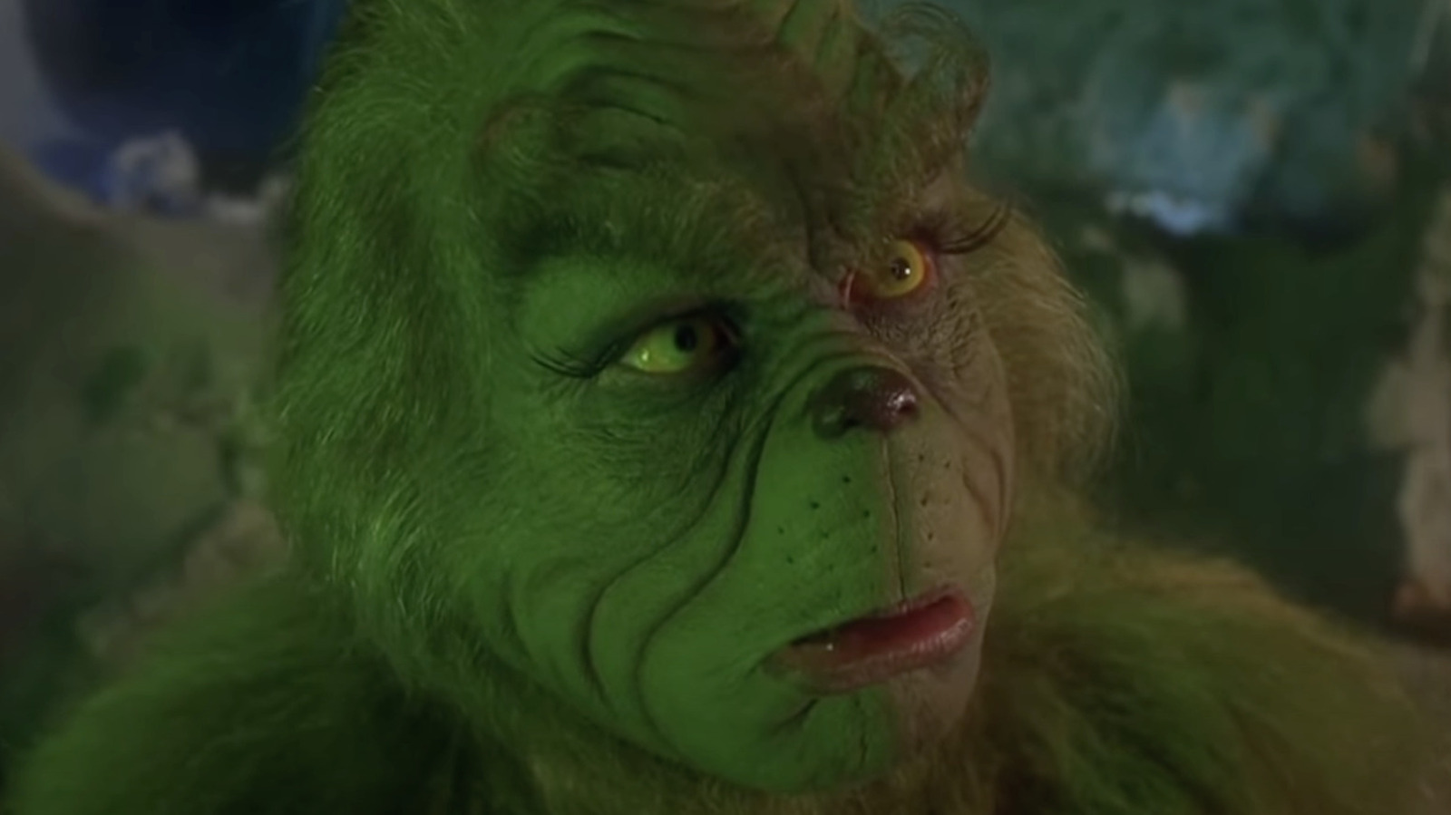 are the dog ears fake on the grinch