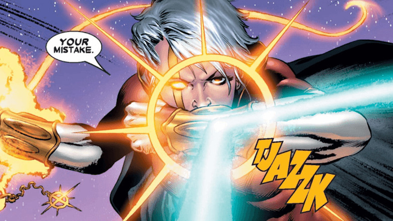 Phyla-Vell defends against an attack