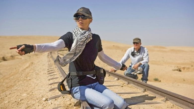 Kathryn Bigelow directing