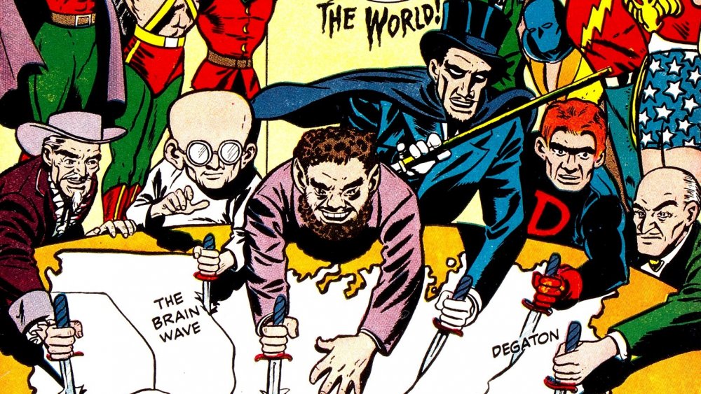 The Injustice Society's first appearance