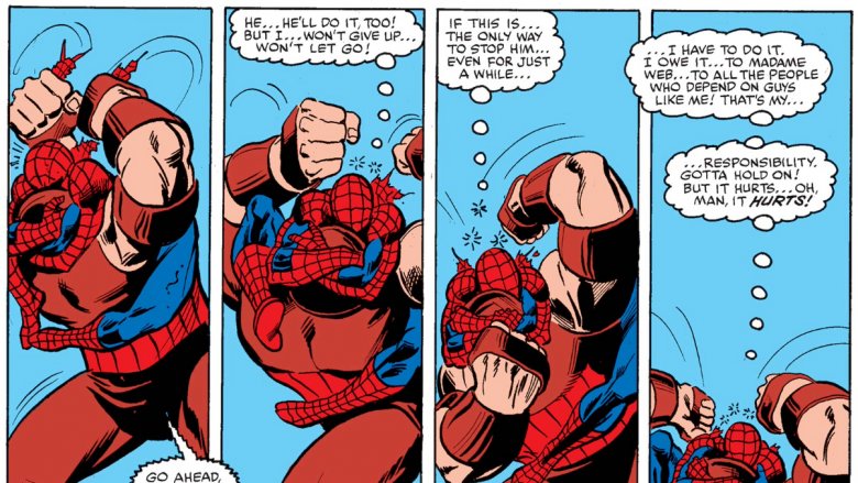 Juggernaut vs Spider-Man