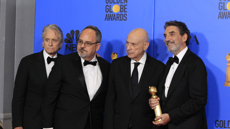 Kominsky team Golden Globe