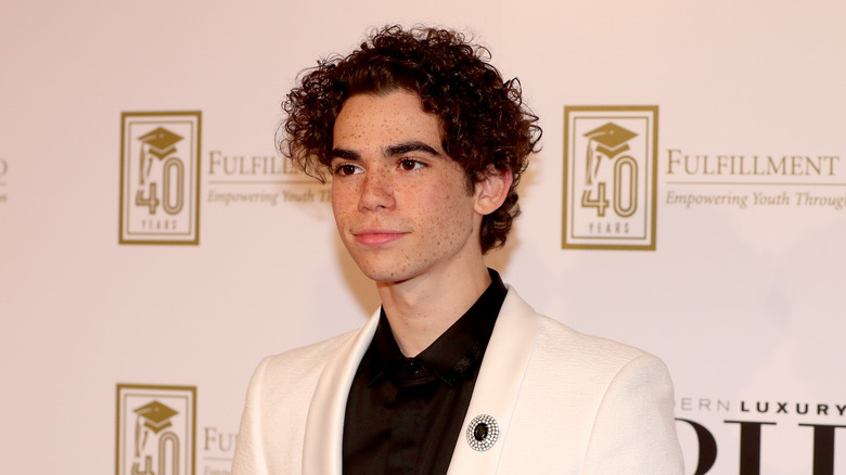 Cameron Boyce with a straight face