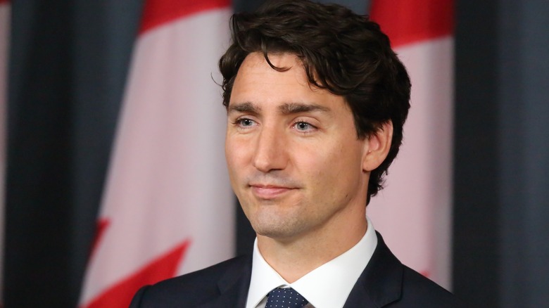 Justin Trudeau smiling