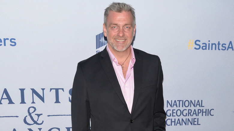 Ray Stevenson smiles