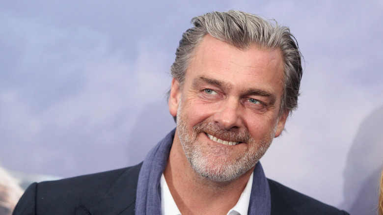 Ray Stevenson smiling