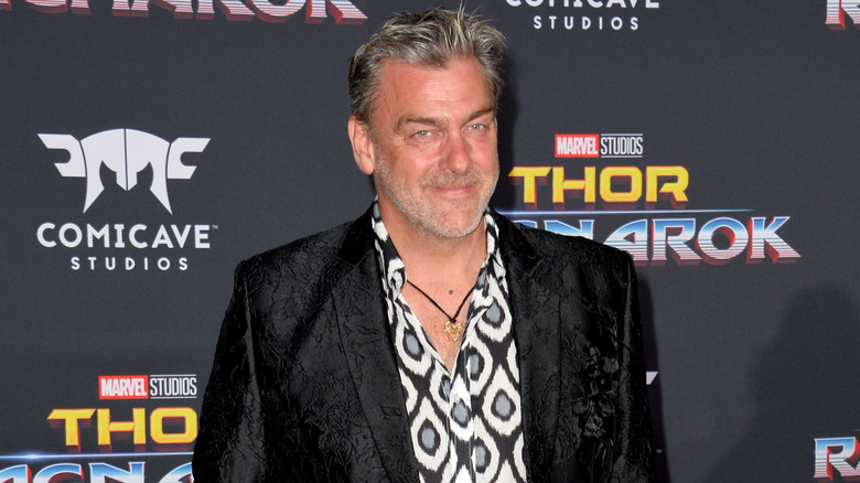 Ray Stevenson on the red carpet