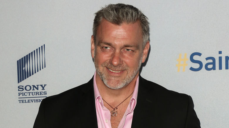 Ray Stevenson smiling