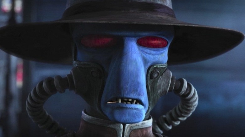 Cad Bane with mouth open