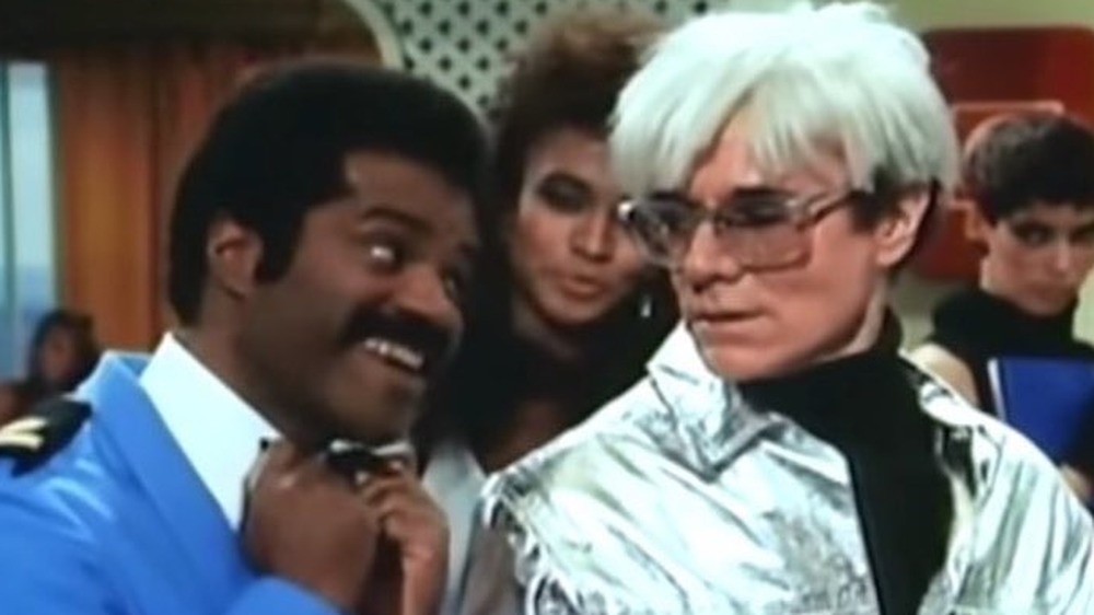 Ted Lange and Andy Warhol on The Love Boat