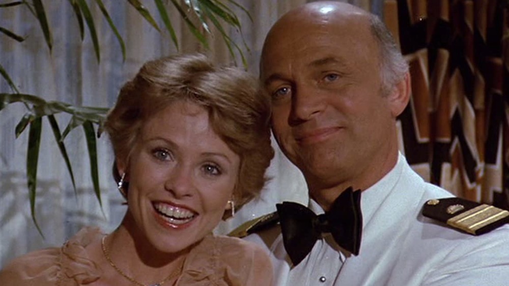 Captain Stubing and Julie on The Love Boat