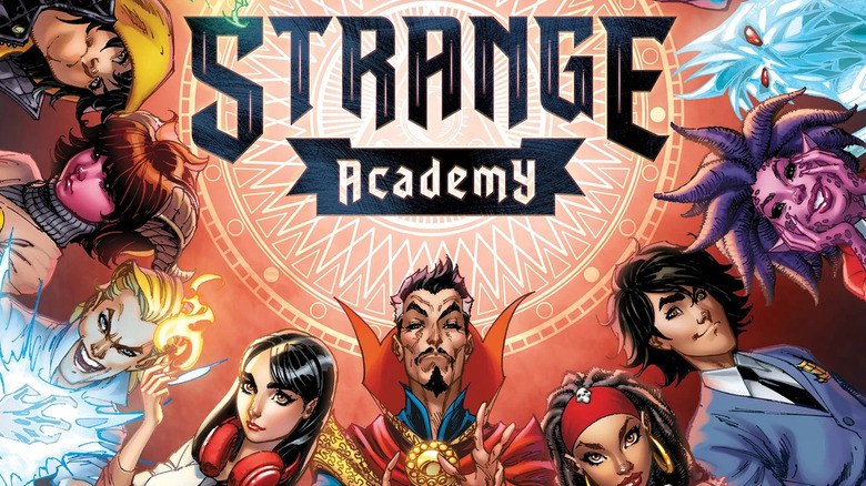 Dr. Strange and students