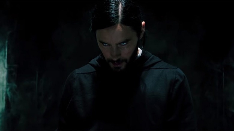 Jared Leto using echo-location abilities Morbius