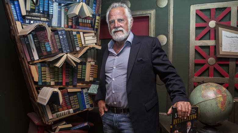 Jonathan Goldsmith poses with his memoir