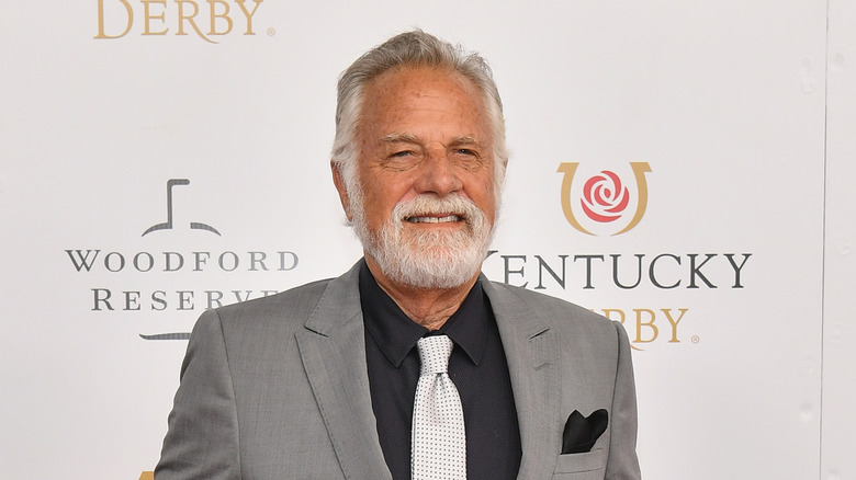 Jonathan Goldsmith poses for photos