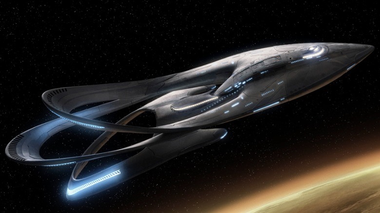 The Orville flying