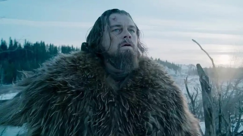 Hugh Glass in the freezing cold