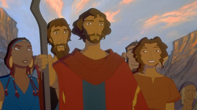 Moses leads the Hebrews to freedom