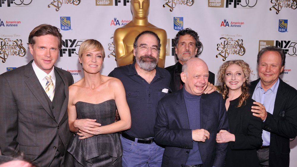 Cary Elwes, Robin Wright, Rob Reiner, Chris Sarandon, Wallace Shawn, Carol Kane, and Billy Crystal attend the 25th anniversary screening & cast reunion of The Princess Bride in 2012