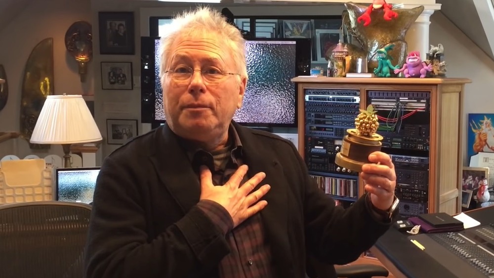 Alan Menken with Razzie