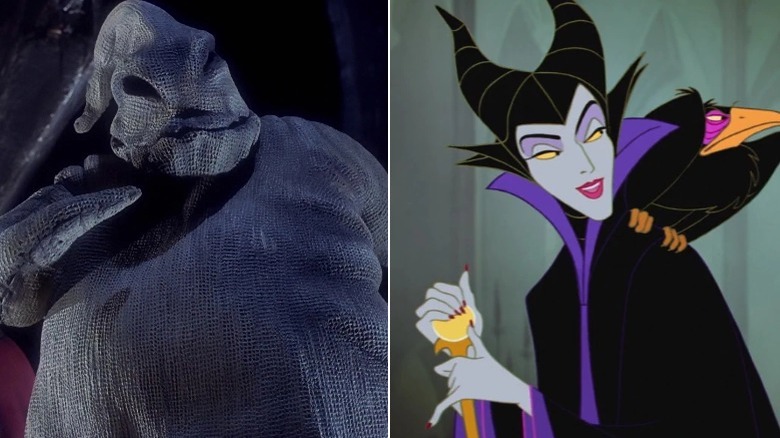 Oogie Boogie and Maleficent