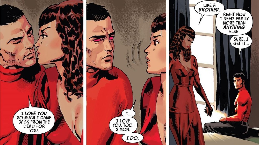 Scarlet Witch and Wonder Man