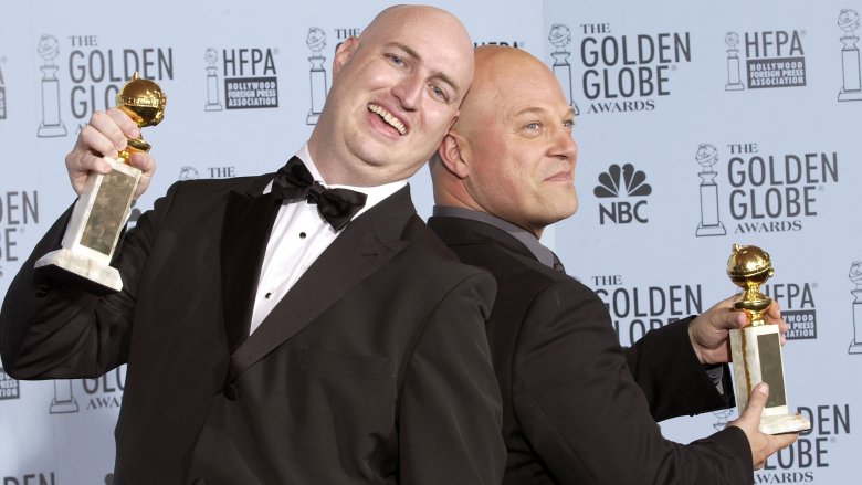 Shawn Ryan and Michael Chiklis