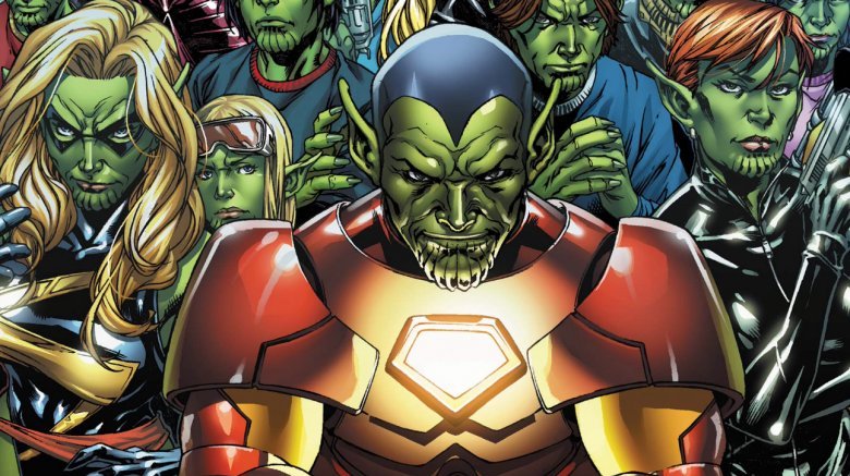 Skrulls disguised as superheroes in Secret Invasion