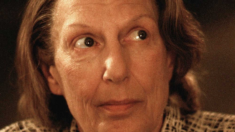 The judging eyes of Tony's mom, Livia Soprano. 