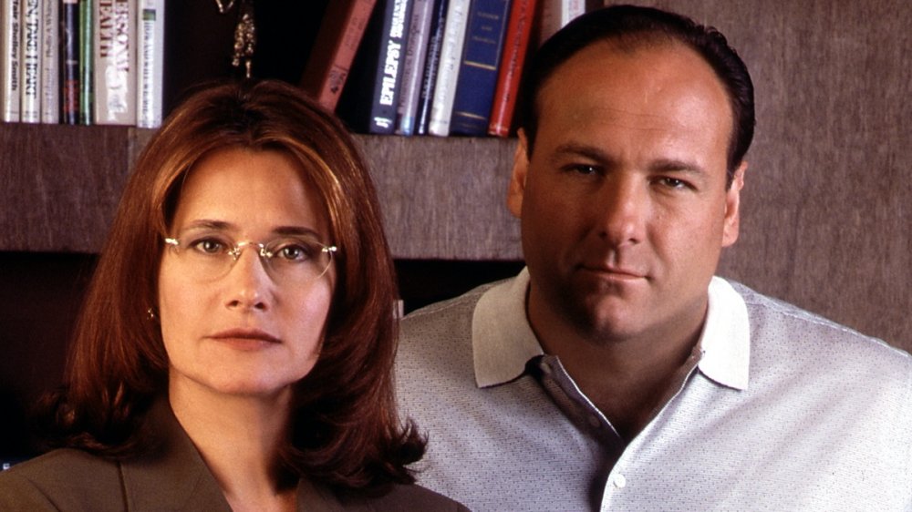 Dr. Melfi and her patient, Tony. 